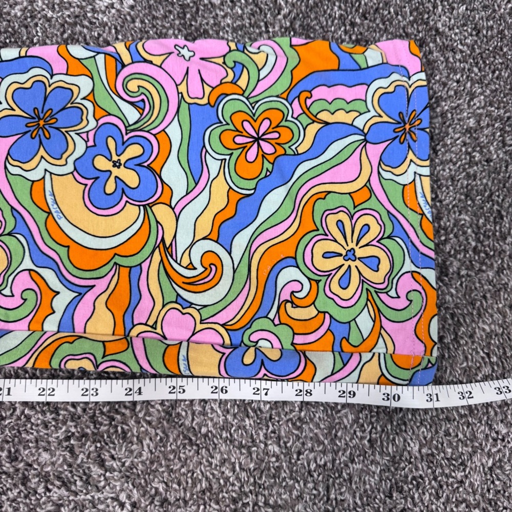 LA Hearts PacSun Women's Psychedelic Floral Flare Pants Hippie Retro Small - Picture 8 of 8